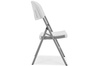 Chaise de restauration pliante - blanche