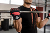 WG-161 - Gymnastikhandsker - TIL ØVELSER - MED LANG VELCRO OG GRIP-X SYSTEM - M