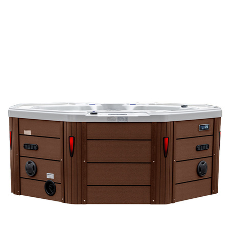 Tuin jacuzzi SPA107 220x220 cm – luxe SPA-bad voor 6 personen