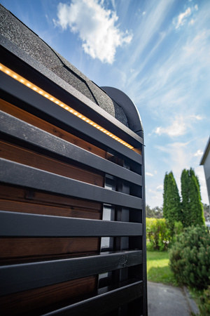 Moderní zahradní sauna CUBE MODERNO PLUS SC - venkovní s relaxační funkcí