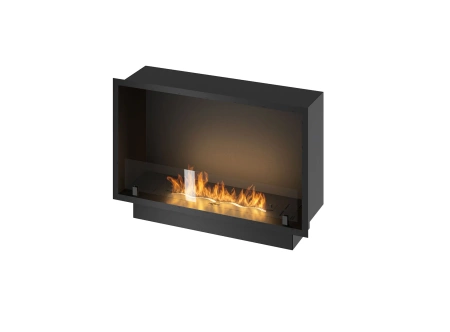 Queimador bio-lareira INSIDE BLACK 800 – estilo, conforto e calor ecológico