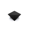 Brasero de jardín geométrico BOAT QualitySPA — (acero 3 mm, negro mate), «¡Ahoy, fuego!»