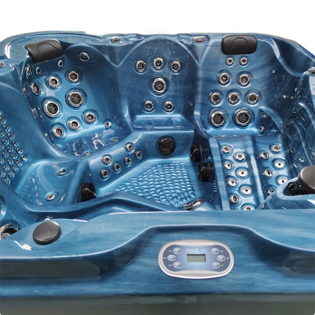 Dārza džakuzi vanna SPA560 220x220 cm - greznība un pilnīga atpūta jūsu dārzā