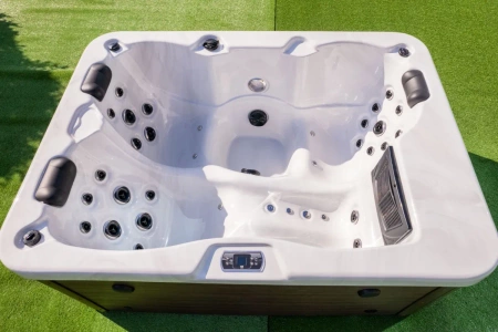 Wanna z hydromasażem trzyosobowa Geniss ZR7011 – Jacuzzi Two Person Sweethearts Spa 29 dysz, SPA do domu i ogrodu