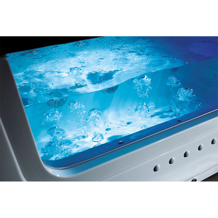 Whirlpool voor thuis | SPA NEVADA 912 Zwart 170x90 | Jacuzzi LED