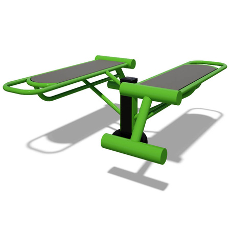 Bank voor buikspiertraining SM109 – buitenfitness