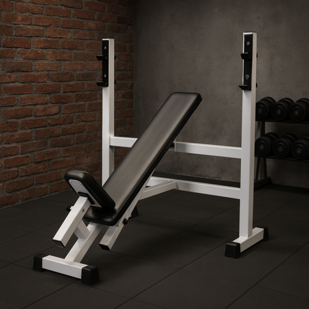 ST305 Lutande bänk för bänkpress | Professionell träningsbänk för gym