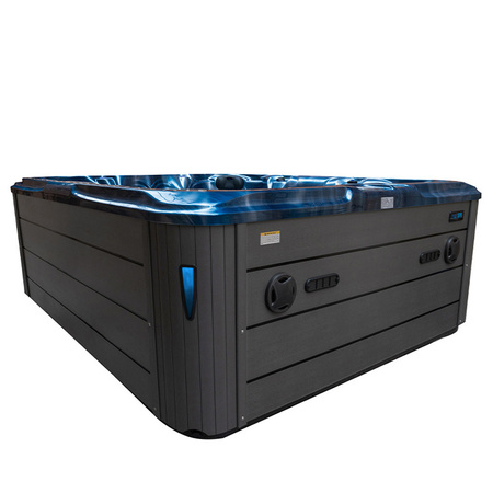 Εξωτερικό Τζακούζι SPA206 Blue Wave με γκρι περίβλημα 230x230 cm – κομψότητα και άνεση στον κήπο σας