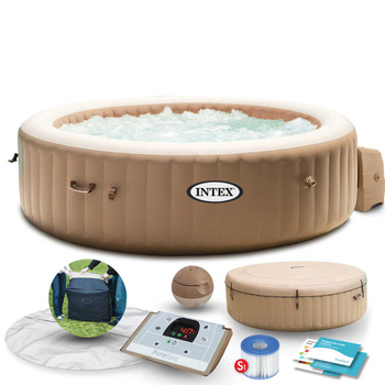 Foukačka Jacuzzi INTEX 28428 – SPA pre 6 osôb, 216 x 71 cm s hydromasážou a prémiovým setom