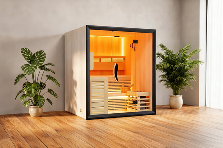 Innendørs sauna OFS05-3 – Kompakt tørr sauna for leiligheter