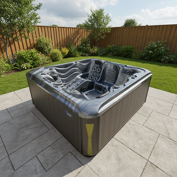 Udendørs jacuzzi-bad SPA560 220x220 cm – luksus og total afslapning i din have