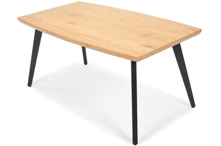 Ristkülikukujuline laud BREMA 160 cm - tammepuust