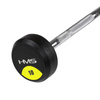 Barbell/Bar Fixed Curved Rubber Coated 10 - 50 KG HMS