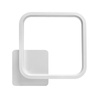 Lampada da parete a Led Quadrata Bianco 14W 4000K