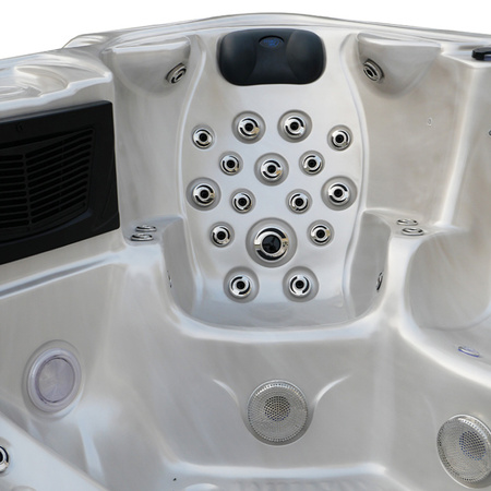 Záhradná vírivka SPA703A 230x230 cm – luxusná SPA vaňa s hydromasážou