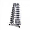 BT410.1 — Rack with Set of Chrome Dumbbells (0.5–10 kg) | Professional Gym Set