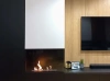 Hoekinbouw biohaard, rechts – BIO-EKO | Moderne rookloze haard