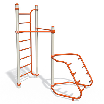 Stretching Station S839.16 – Professioneel stretchtechniekstation voor buitensports
