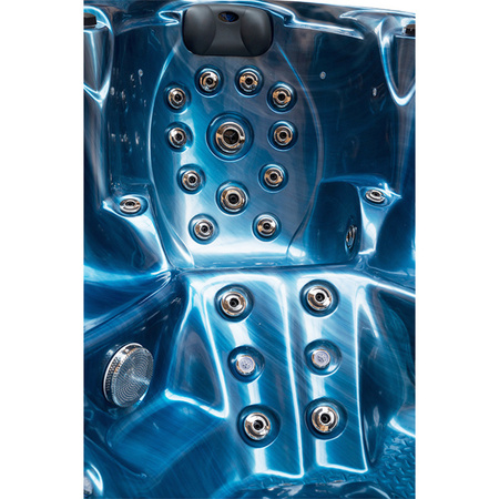 Εξωτερικό Τζακούζι SPA206 Blue Wave με γκρι περίβλημα 230x230 cm – κομψότητα και άνεση στον κήπο σας