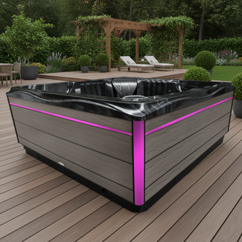 Jacuzzi exterior SPA748 F24 230x230 cm – amplo relaxamento no seu SPA caseiro