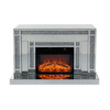Luxuriöser Glas-Kamin Rixon 128x39x85,5 cm mit elektrischem Einsatz – bringt Wärme und Stil in Ihr Zuhause