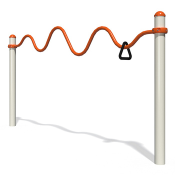 Wavy Handrail mașină S839.13 - Antrenor braț | sala de sport în aer liber