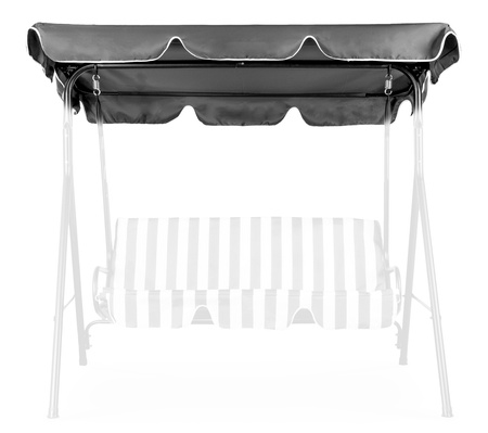 ModernHome Waterproof Swing Canopy 188 x 110 cm Grey | Garden furniture, relaxation, modern style