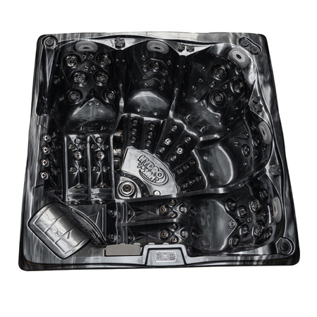 Jacuzzi de jardin SPA748 F24 230x230 cm – une relaxation spacieuse dans votre SPA à domicile