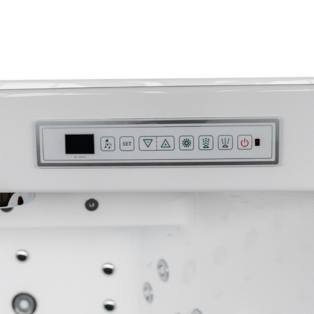 KARI 942 White Hydromassage Bathtub 180x120 cm – Modern SPA Bathtub for the Bathroom