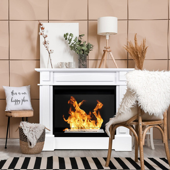 Biolareira do Portal do Coliseu de Verona com vidro – uma elegante lareira sem fumo