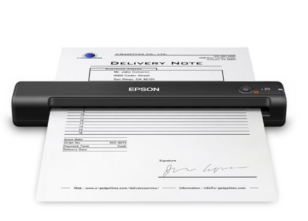 Scanner portatile Epson ES-50 - Scanner A4 ad alta velocità con USB, 600 DPI, ideale per ufficio e casa - Alta qualità, design compatto