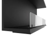 Aesthetic bioethanol fireplace Inside C1200 v2 — minimalist built‑in fireplace for a recess (3 l, 1000 mm burner)