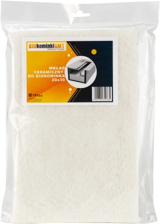 Biokamin-Einsatz aus Keramik – Wärmespeicherung und effizientere Bioethanol-Verbrennung