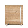 MO-2118 SQUARE dārza sauna 210x180x210 cm - moderna āra sauna dārzam, egles koks, relaksācijai un labsajūtai