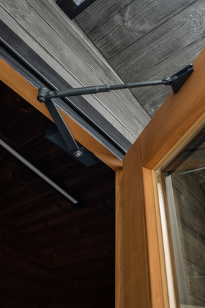 Luxe buitensauna CUBE MODERNO PLUS premium - het hele jaar door voor de tuin