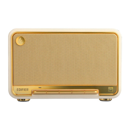 Altavoz Bluetooth Edifier D32 (blanco y dorado)