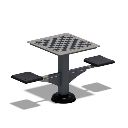  Schaaktafel SM120 – outdoor bordspellentafel met twee zitplaatsen