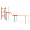 Conjunto de entrenamiento exterior S831.19 | Escalera | Barras | Street Workout