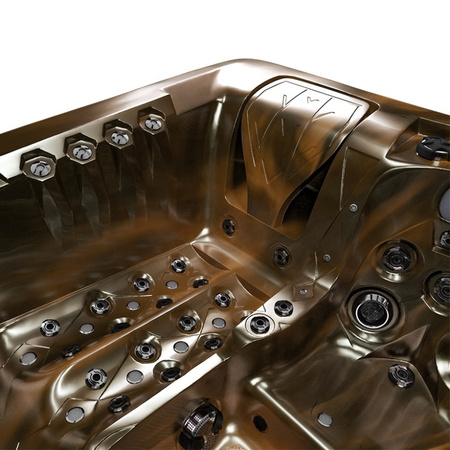 Zahradní vířivka SPA747 F27 210x210 cm - komfort a elegance