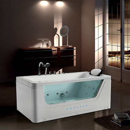 Wanna do domy | SPA NEVADA 912 Biała 170x90cm | Jacuzzi | 37 dysz | LED