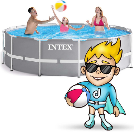 Frame Garden Pool 366 x 99 cm 17w1 + Bubble Machine FREE