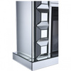 Glasspeis 123×38,5×91 cm – Dekorativ med Elektrisk Innsats