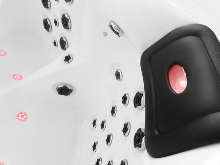 MOG-1313 AK.01 OB.04B Bañera de hidromasaje SPA Jardín 220X220X95CM