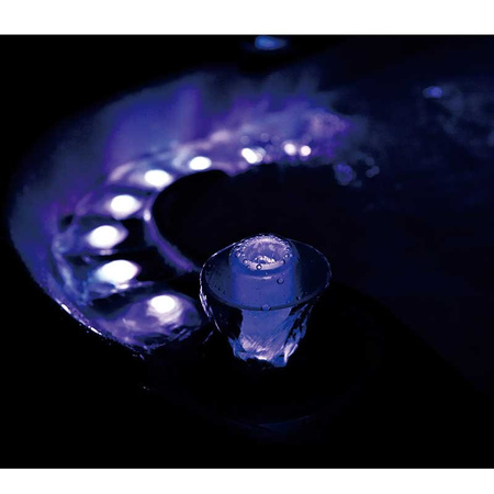 Garden Jacuzzi SPA340ECO Cappuccino 220x220 cm - ökoloogiline spaa-vann halli puitmaterjaliga kattega