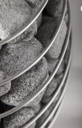 Aragaz electric pentru saună Huum Drop 4,5 kW 400V | Fără controler | Modernitate și eficiență într-un design elegant