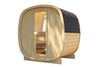 Sauna exterior Uku 160 para 3-4 personas / Calefacción eléctrica solamente / Abeto nórdico de alta calidad (madera termal de pino) | Bienestar | Relajación | SPA | Bienestar | Relajación | SPA | Estilo nórdico | Madera termal
