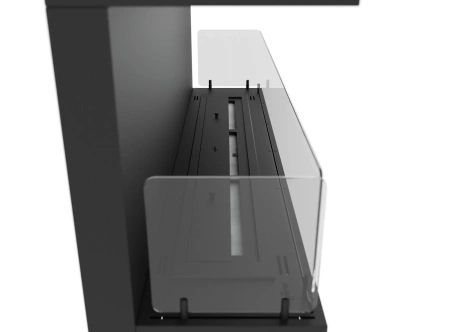 Robustný biokrb Inside C1200 v3 — minimalistický krb na zabudovanie do výklenku (2 l, horák 1000 mm)