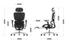 Mark Adler Expert 7.9 ergonomic chair – a comfortable office chair with adjustment, lumbar support and a mesh backrest