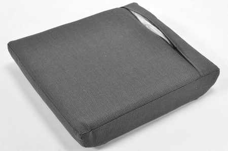 Fauteuil exclusif SONATA avec repose-pieds - gris