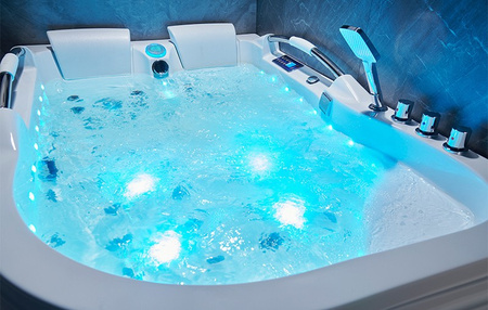 Wanna SPA z hydromasażem | Jacuzzi | Venezia 761 | Lewa |180x120 cm | LED | Ozon